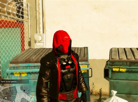 Red Hood With Black Suit Gta5