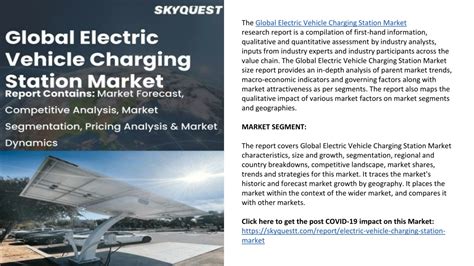 PPT Global Electric Vehicle Charging Station Market Value Trends