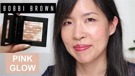 Bobbi Brown Highlighting Powder Pink Glow Swatch Review