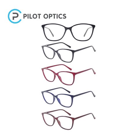 Pilot Optics Latest Design Pc Rectangle Fashion Design Optical