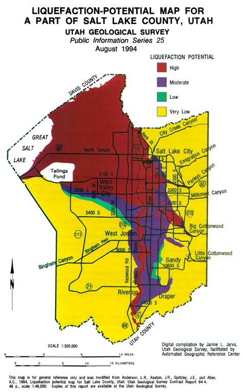 Liquefaction – Utah Geological Survey