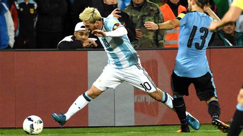 Messi, tras Argentina-Uruguay: "Estando acá me siento muy feliz" - TyC