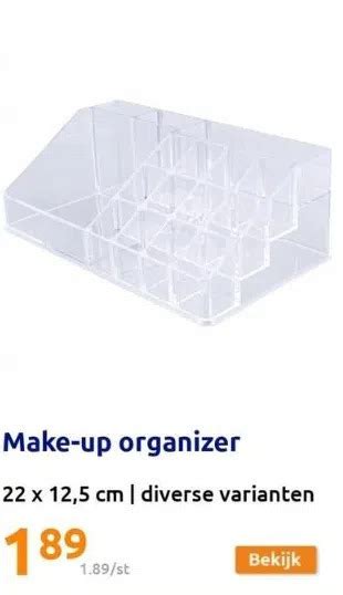 Make Up Organizer Aanbieding Bij Action