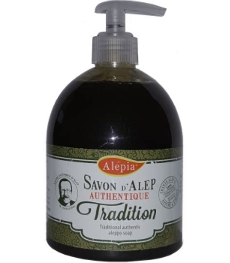 Pouss Savon D Alep Liquide Authentique Tradition 500ml Alepia