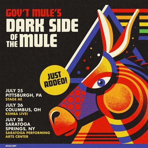 New ‘dark Side Of The Mule Dates Added Govt Mule