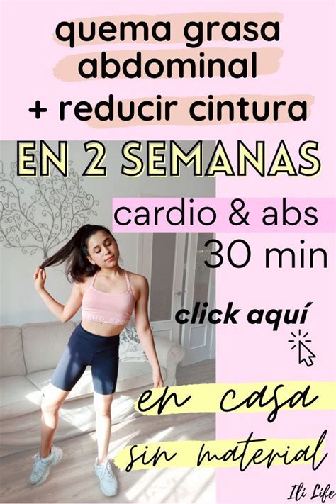 Reducir Cintura Y Aplanar Abdomen En Semanas Cardio Min Rutina