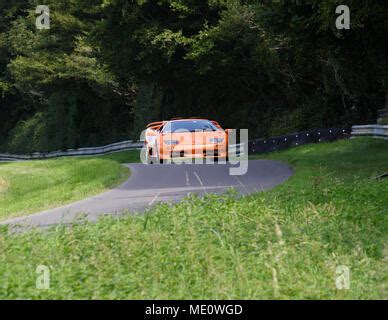 Orange Lamborghini Diablo Gt S S V Supercar Driving Fast And