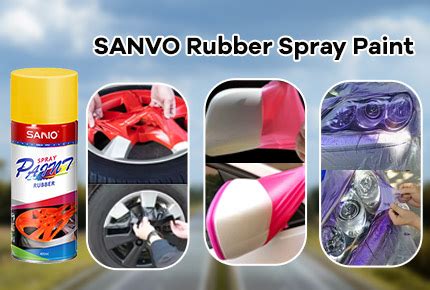 Best Rubber Spray Paint For Cars Custom Colors Spray Paint SANVO