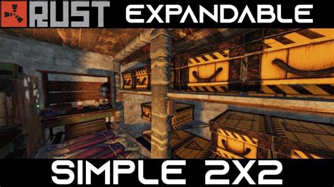 The Best Open And Expandable X In Rust Rust Starter Base Youtube