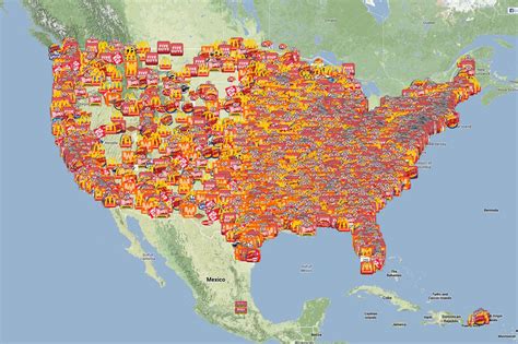 Mcdonalds In America Map - Domini Hyacintha