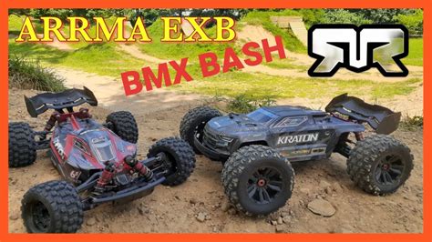 Arrma Kraton Exb Bmx Park Bash Day Huge Sends An Epic Fails Rc