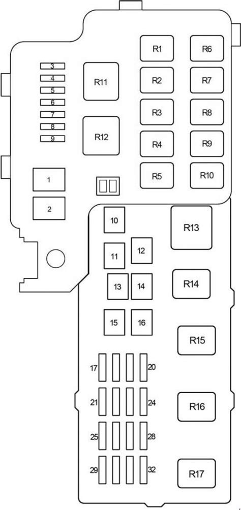 Toyota Camry Fuse Diagram