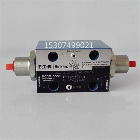 Vickers Directional Control Valve Dg V N B Relief Valve China