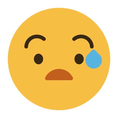 Emoji Emotion Face Feeling Worried Icon Free Download