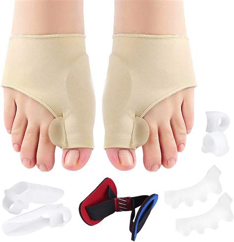 Juego De Correcci N De Hallux Valgus Funda Para Juanetes Separador De