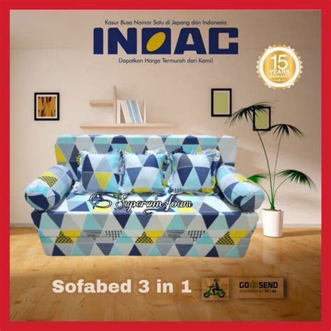 Jual Sofabed Busa Inoac Yukata Tebal Cm Garansi Th Sofabed Inoac