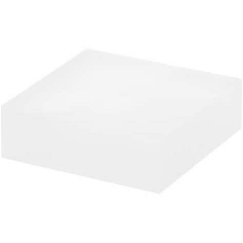 Plymor Frosted Acrylic Square Display Block 1 H X 3 W X 3 D 2 Pack 1 X 3 X 3 2 Pack