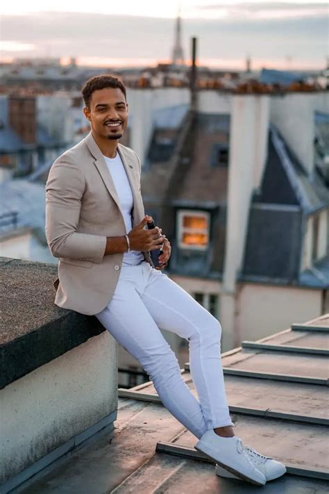 Classy Beige Blazer Outfit Ideas For Men Biege Blazer Combination