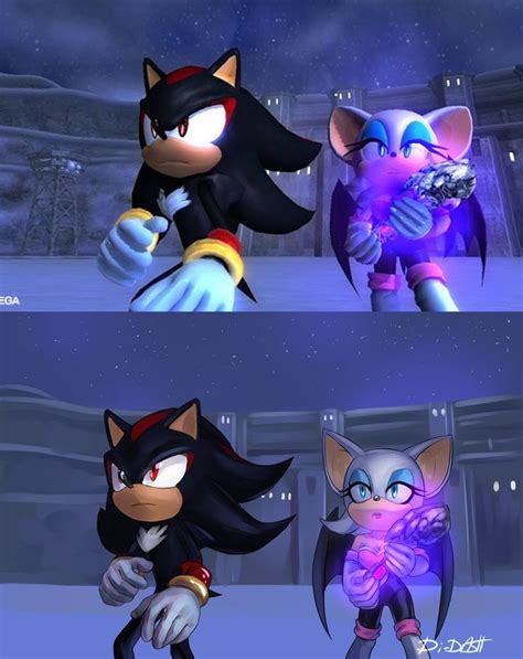 Shadow And Rouge Sonic X