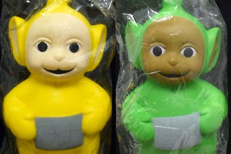 Teletubbies テレタビーズ・ウレタンフィギュア4体セット・knock Off Fakie Bootleg Knot A Toy ノットアトイ