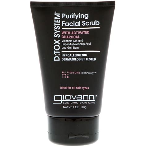 Giovanni Dtox System Purifying Facial Scrub Oczyszczający Scrub Do