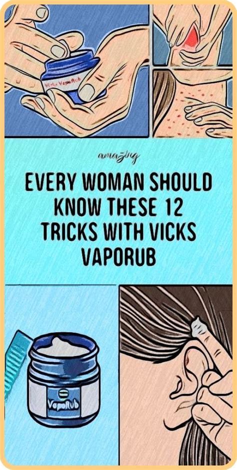 Every Woman Should Know These 12 Tricks With Vicks VapoRub In 2024