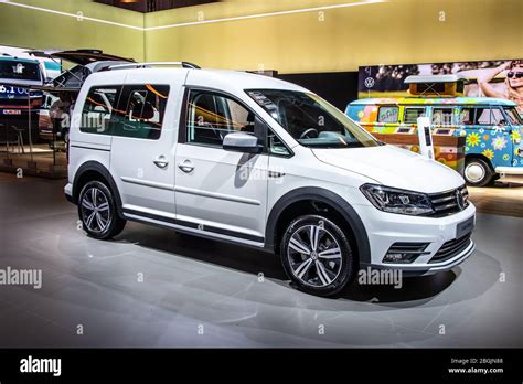 Brussels, Belgium, Jan 2020 Volkswagen Caddy Alltrack, Brussels Motor ...