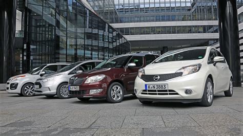 Nissan Note vs Citroën C3 Ford B Max Skoda Roomster