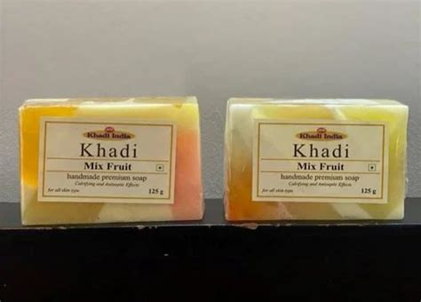 Mix Fruit Handmade Khadi Soap Set At Rs Piece In