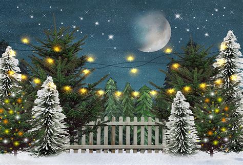 merry christmas photo backdrop snowflake photography background winter ...