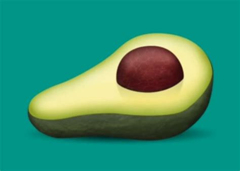 The Avocado Emoji is Finally Here