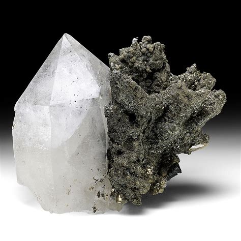 Arsenopyrite With Pyrite Quartz Ferberite Siderite Minerals For