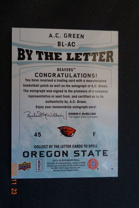 Letaoa C Green Sp Authentic By The Letter