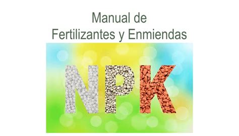 Manual De Fertilizantes Y Enmiendas InfoAgronomo