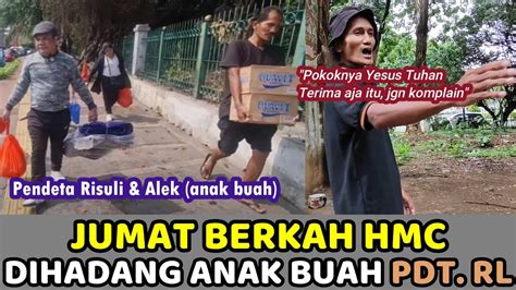 Anak Buah Pendeta Risuli Lubis Coba Gagalkan Jumat Berkah Team Hmc