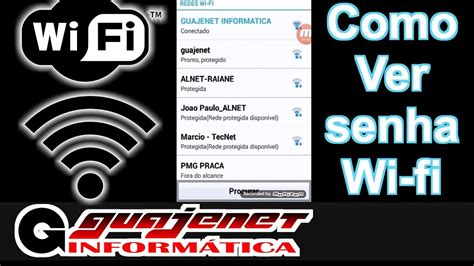 Como Ver Senha Wi Fi Pelo Celular J Estando Conectado Na Rede Youtube