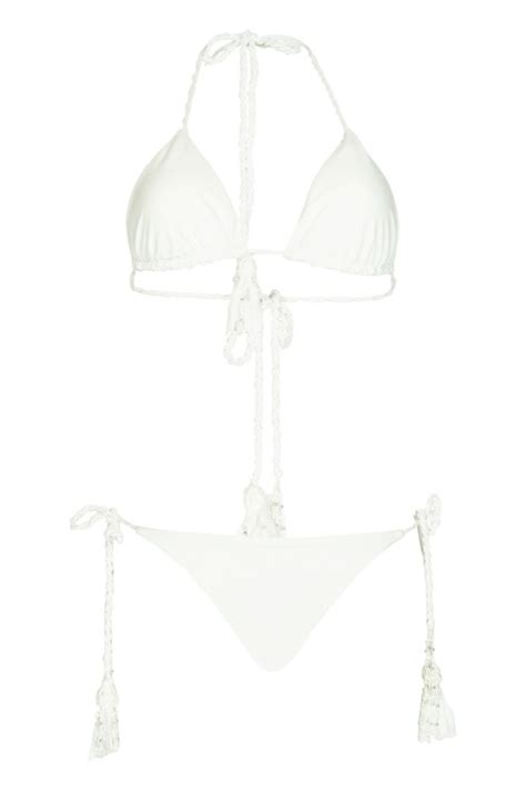 Marybloom Designer Padded Bikini In Weiss