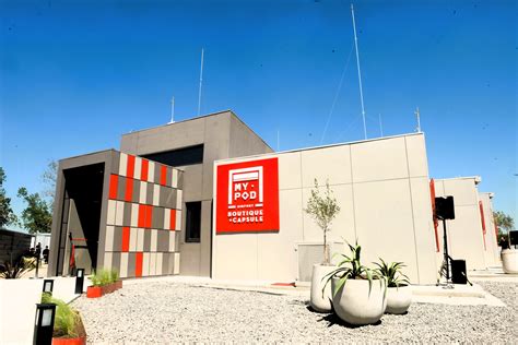 My Pod Capsule Boutique arrives at Ezeiza Airport