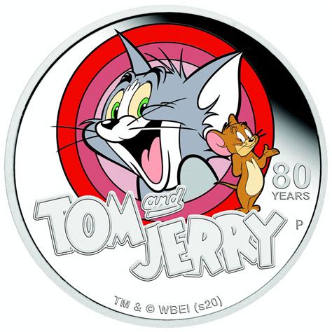 Tom And Jerry 80th Anniversary Coin By Polskienagrania1990 On Deviantart