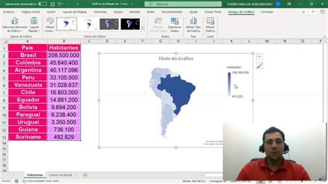 Aprenda A Fazer Gr Fico De Mapa No Excel Em Minuto Youtube