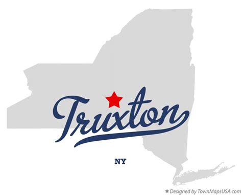 Map of Truxton, NY, New York