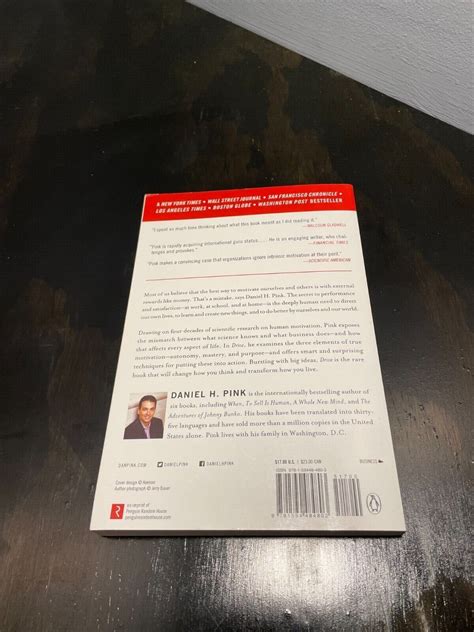 Drive : The Surprising Truth about What Motivates Us by Daniel H. Pink