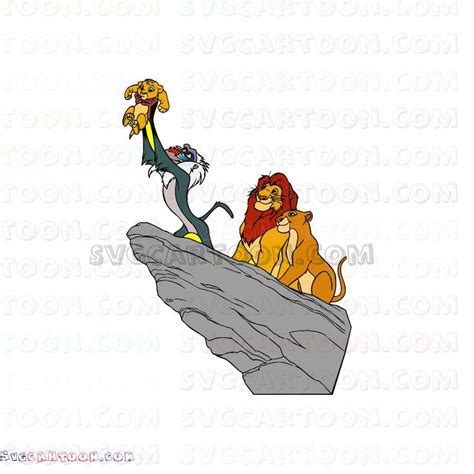 Mufasa And Nala And Baby Simba The Lion King Svg Dxf Eps Pdf Png Baby