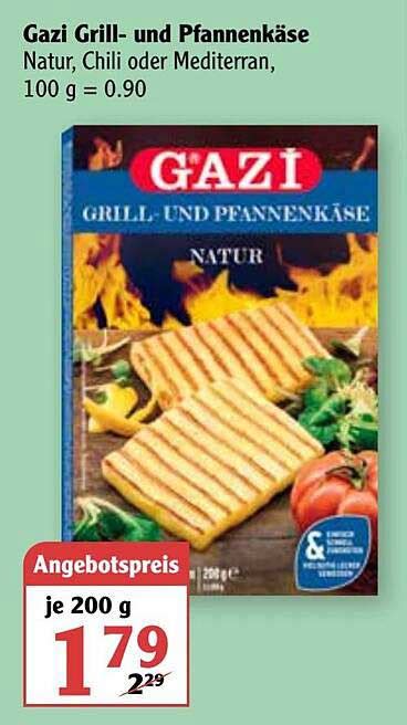 Gazi Grill Und Pfannenk Se Angebot Bei Globus