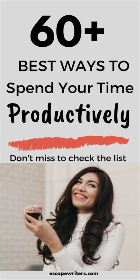 60 Simple Productive Things To Do In Free Time Escape Writers