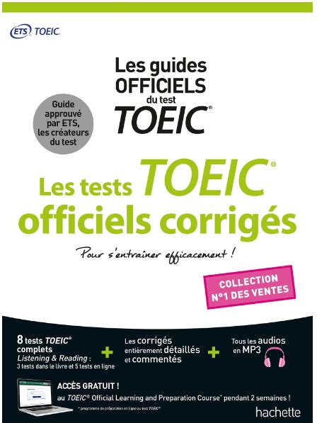 Les meilleurs livres pour préparer le TOEIC 2024 RueduProf