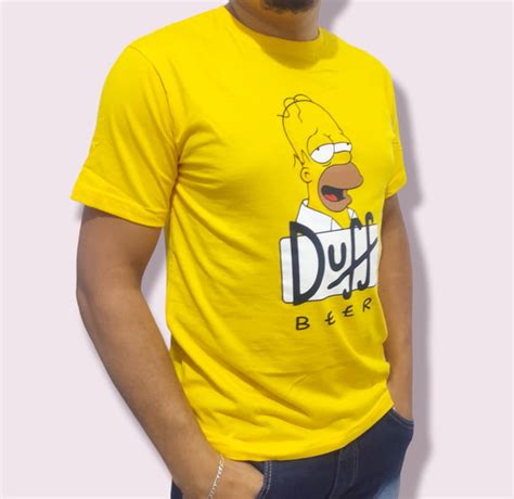 Camisetas Homer Simpsons 100 Algodao Produtos Elo7