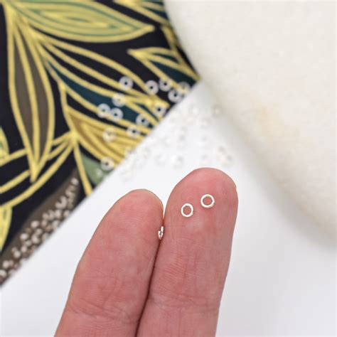 Wholesale 2 5mm 24ga Round Open Jump Rings Sterling Silver