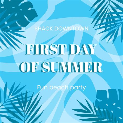 First Day Of Summer Whatsapp Post In Eps Illustrator Psd Png Svg