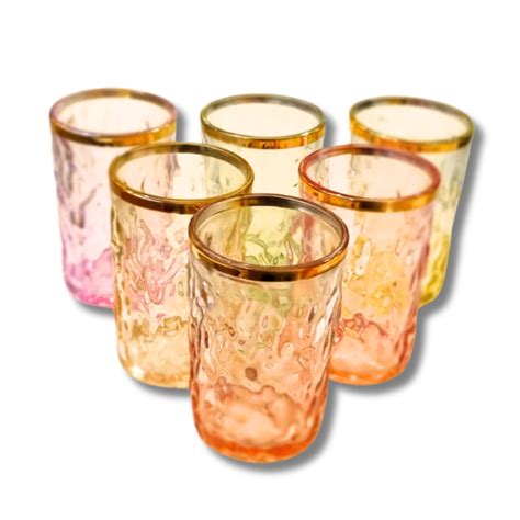 Verres Th Multicolores En Verre Martel Dans Ma Cuisine